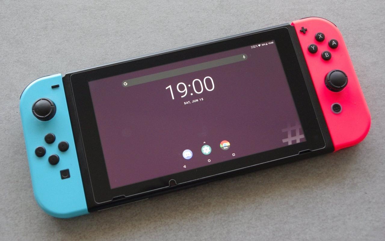 Nintendo Switch inoffizielle Android-ROM ist fast fertig