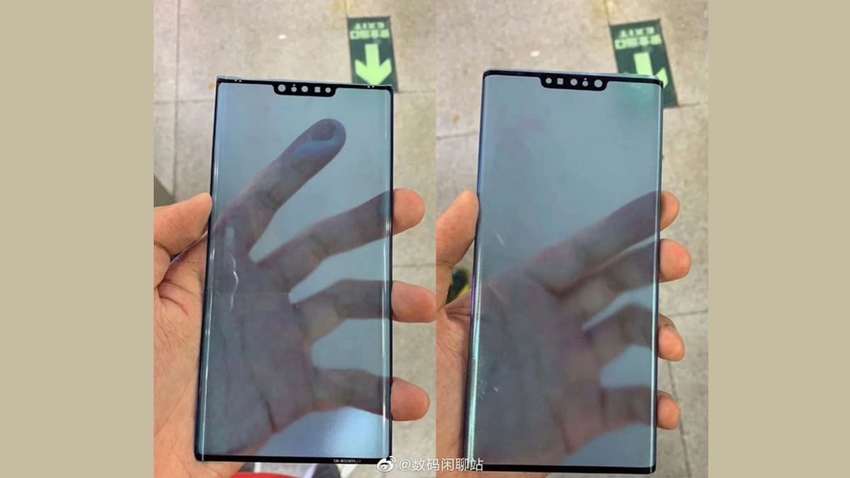 Huawei Mate 30 Pro, Mate 30 Alleged Screen Protectors Caught in the Wild, Reveal Presence of a Wide Notch