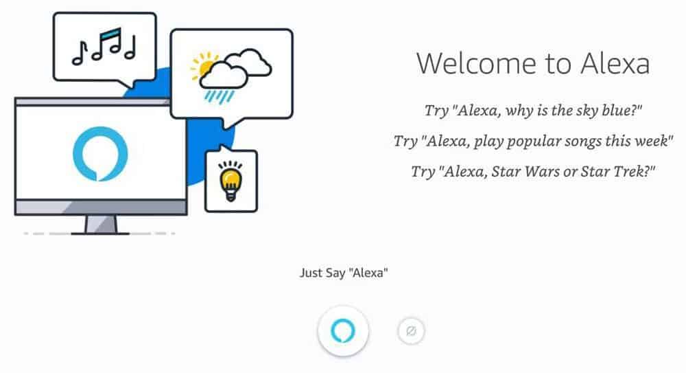 Alexa arbeitet nun im Hintergrund weiter Windows 10