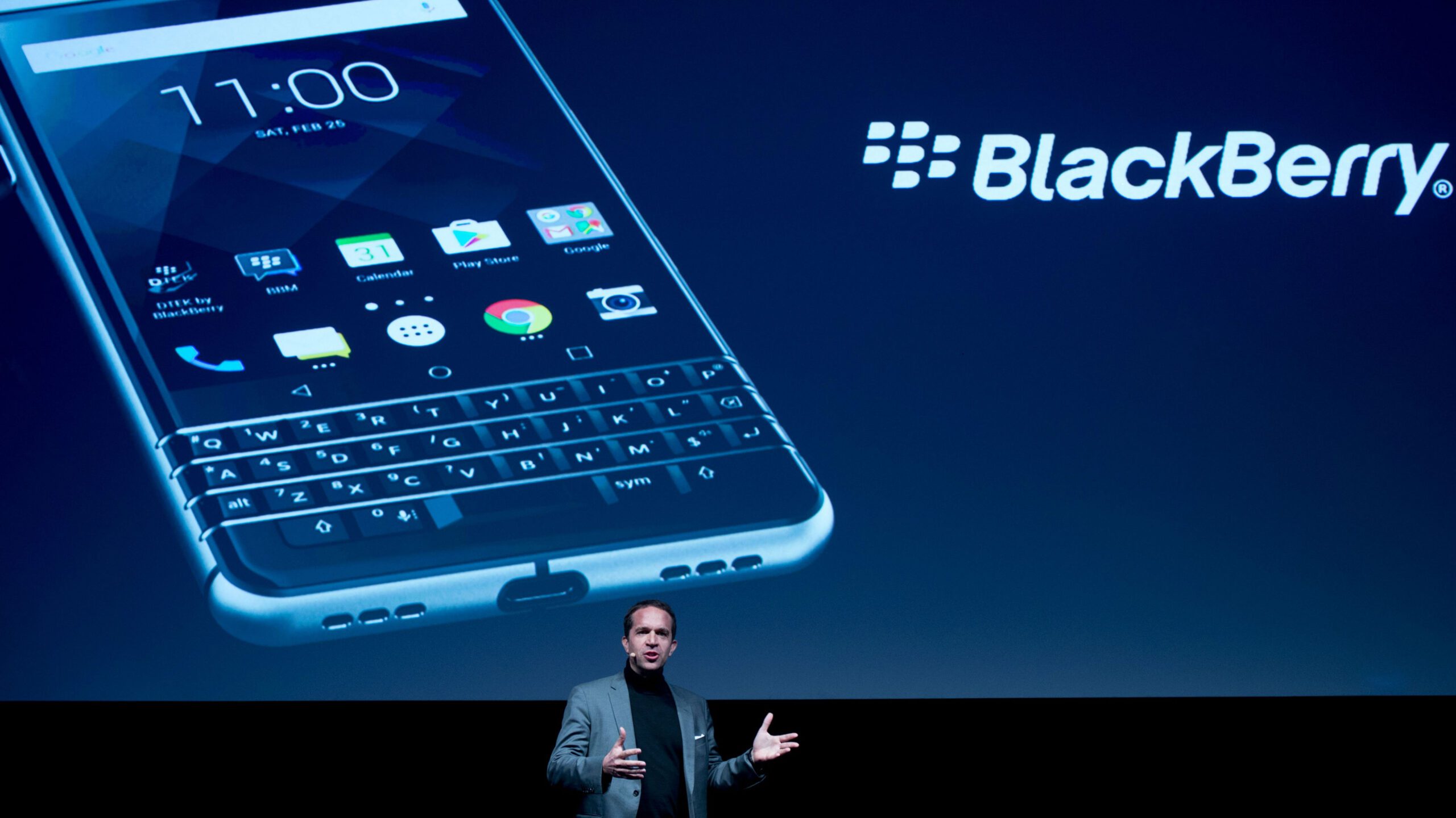 BlackBerry bringt sein KEYOne-Handy im Mai auf den Markt