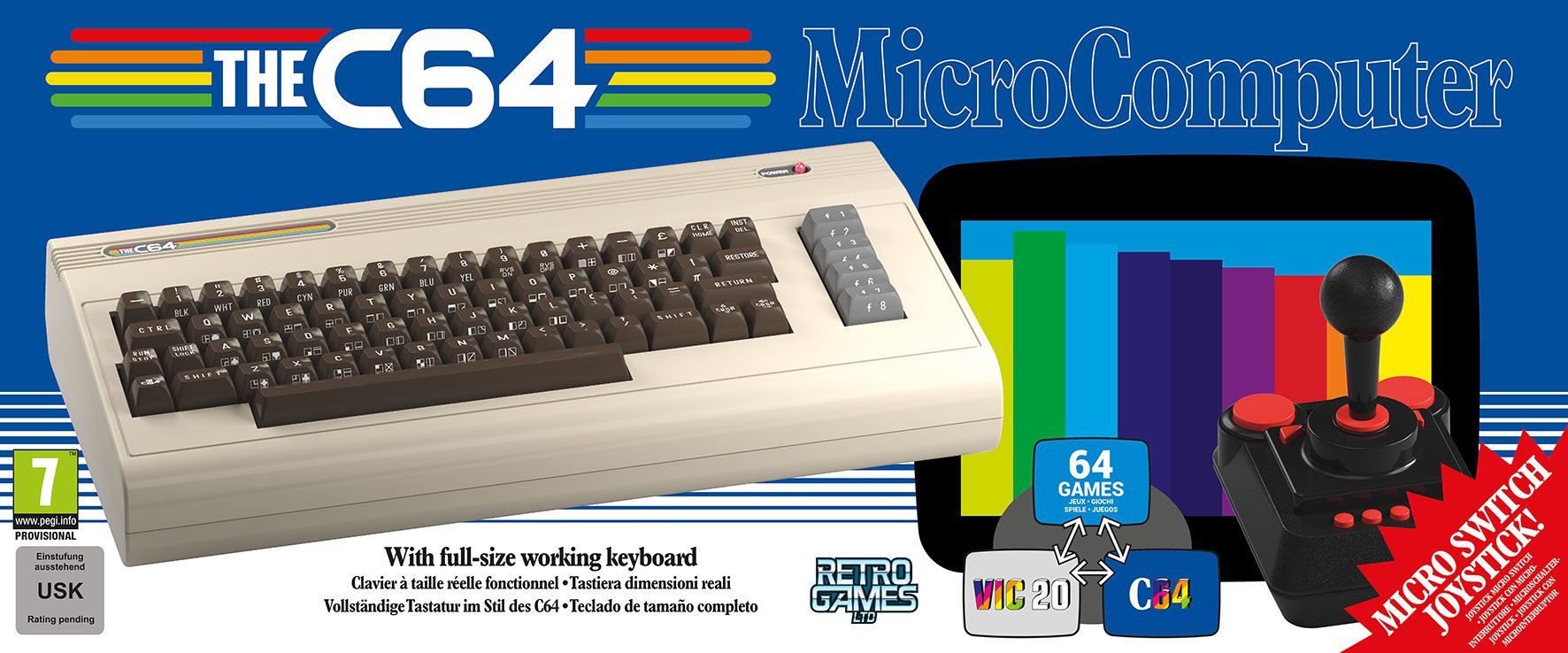Die Wiedergeburt des weltweit meistverkauften Computers THEC64 (Commodore 64)