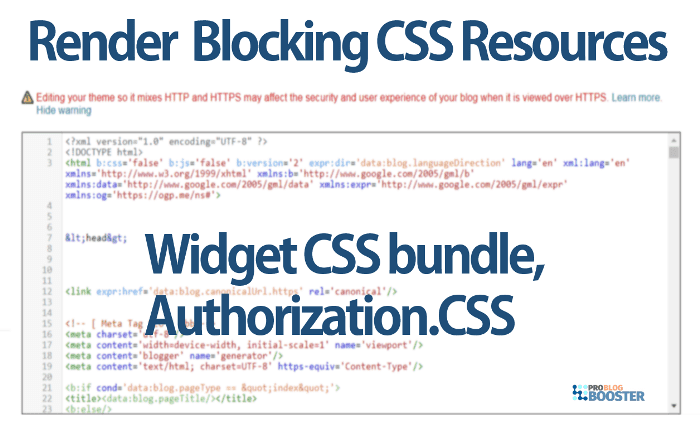 Remove Widget CSS bundle Authorization.CSS