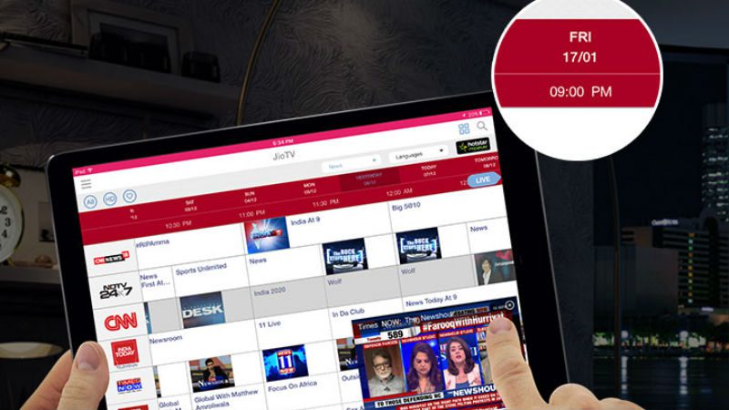 JioTV ist anderen Live-TV-Apps immer noch voraus, obwohl die Anzahl der Kanäle auf 633 gesenkt wurde