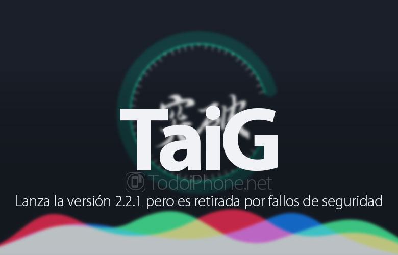 TaiG veröffentlicht Version 2.2.1, wird jedoch aufgrund von Sicherheitslücken entfernt 1