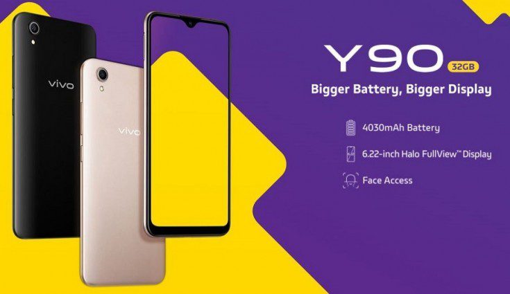 Vivo Y90 in Indien gestartet, bei Rs 6.990 festgesetzt