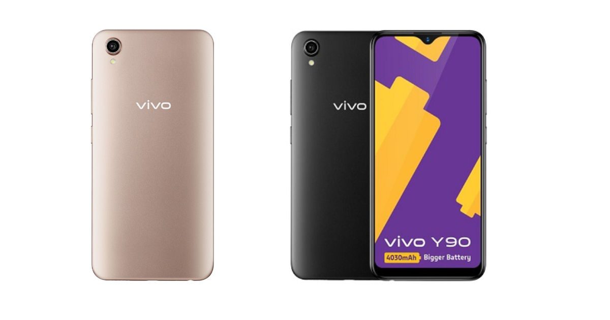 Vivo Y90 With Waterdrop Notch And 4,030mAh Battery Launched For Rs 6,990