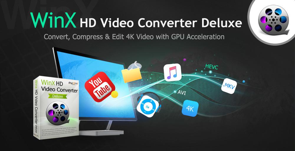 Wie kann ich mit WinX HD Video Converter Deluxe jedes Video schnell in MP4 konvertieren?