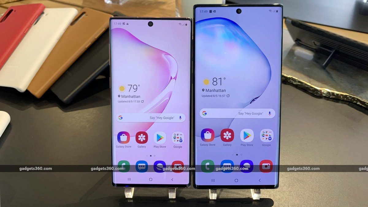 Samsung Galaxy Note 10, Galaxy Note 10+ With Up to 12GB of RAM Launched: Price, Specifications, and Features