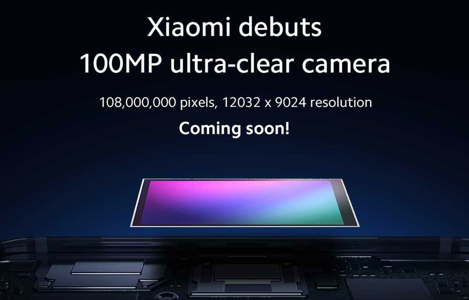 Xiaomi is planning to launch a smartphone with 108-megapixel camera, according to a teaser