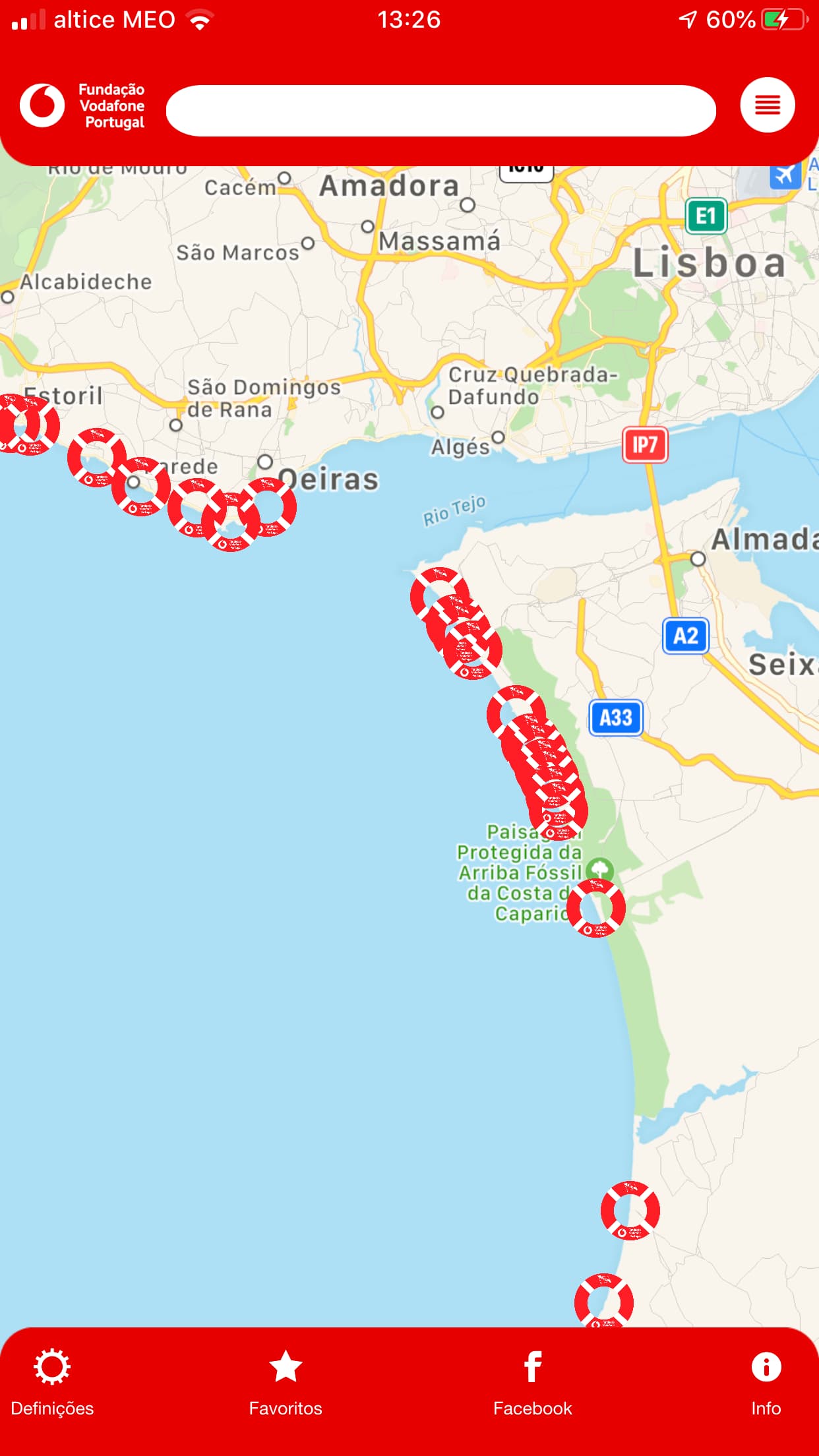 Live Beach: Vodafone App mit Echtzeitdaten von 186 Stränden 1