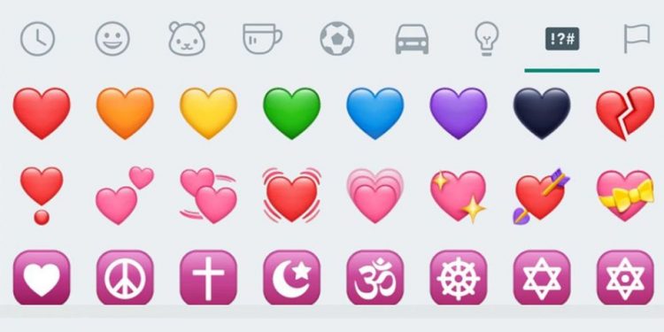 Bedeutung whatsapp herz gelbes Herz Emoji