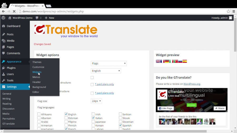 GTranslate-plug-in