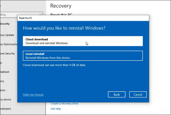 Microsoft-Versionen Windows 10 20H1 Preview Build 18970 3