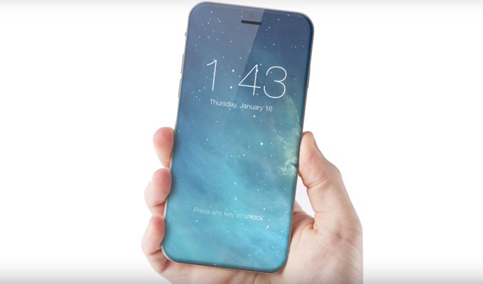   Das iPhone 8 könnte einen Infinity-Bildschirm wie das Samsung S8 haben