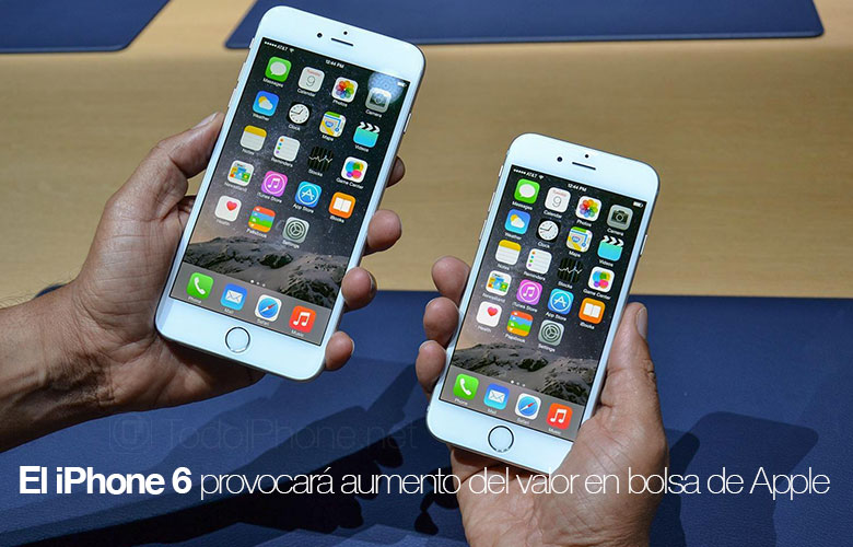 Das iPhone 6 wird zu einer starken Wertsteigerung der Aktien von führen Apple 1