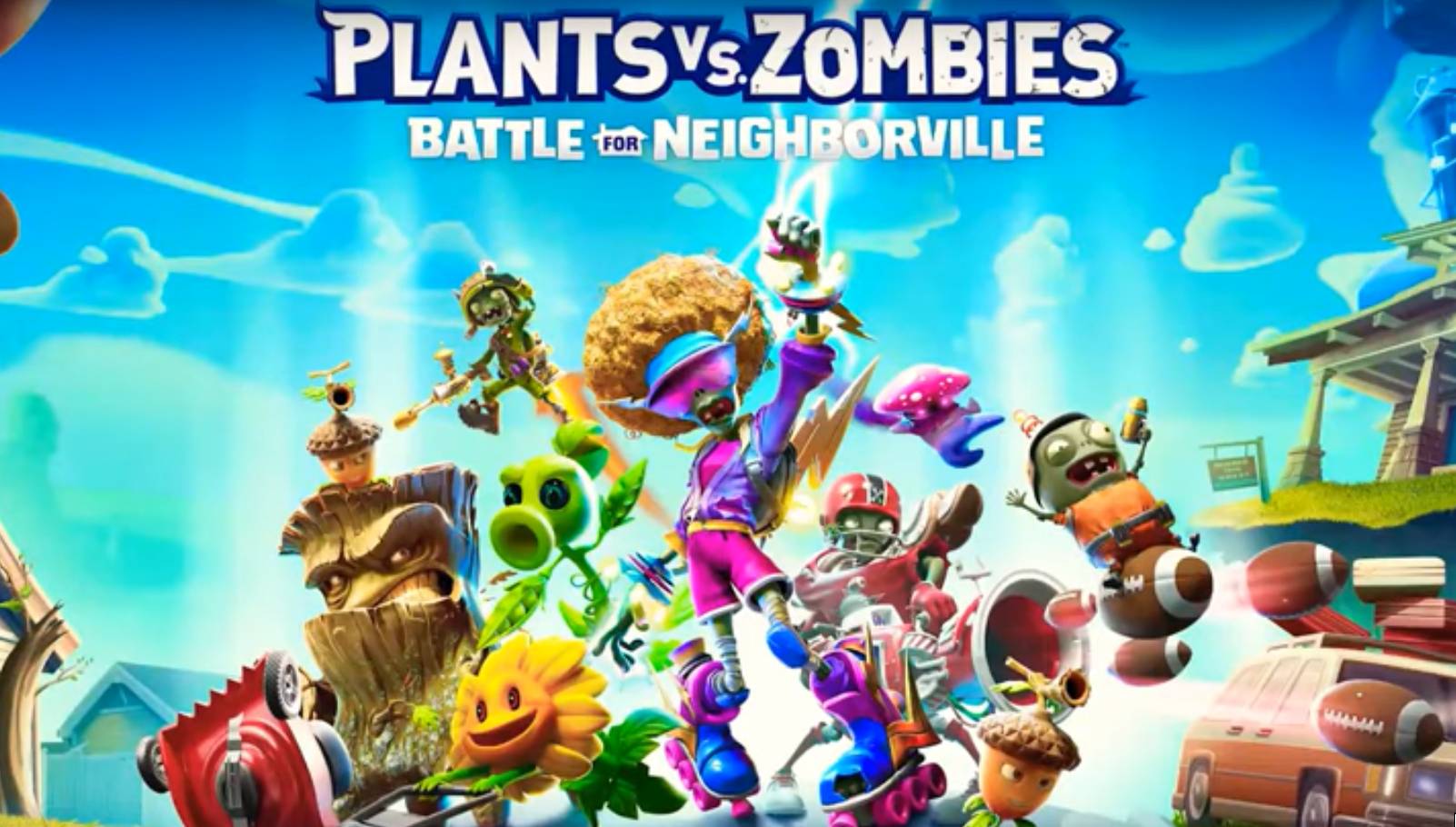 Der erste Trailer von Plants Vs Zombies: Battle for Neighborville wird gefiltert