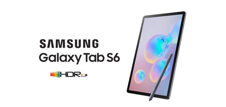 Galaxy Das Tab S6 ist das weltweit erste Tablet mit HDR10 + -Unterstützung