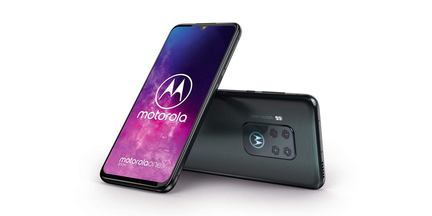 Motorola One Zoom, One Pro undicht mit Quad-Kameras, leuchtendem Logo, Alexa oder Android One
