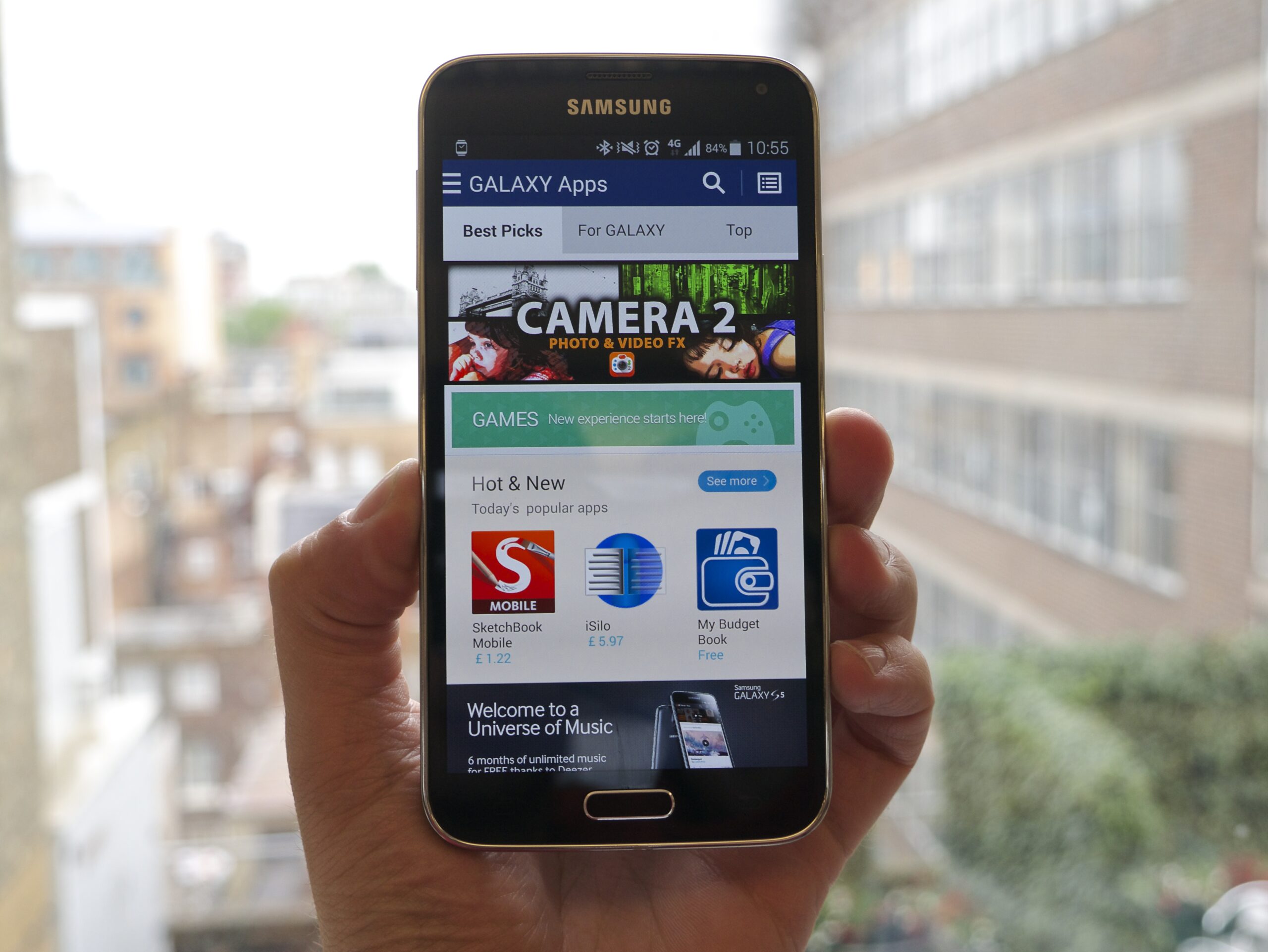 Samsung Android App Store als Samsung neu gestartet Galaxy Apps