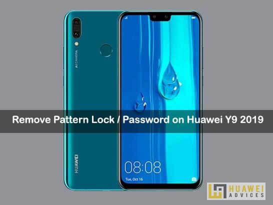 So entfernen Sie vergessene Mustersperre / Passwort auf Huawei Y9 2019