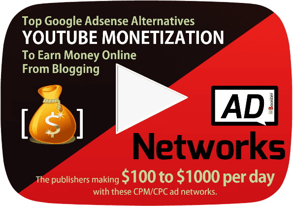 High Paying Google Adsense Alternatives For YouTube Channel Video Monetization