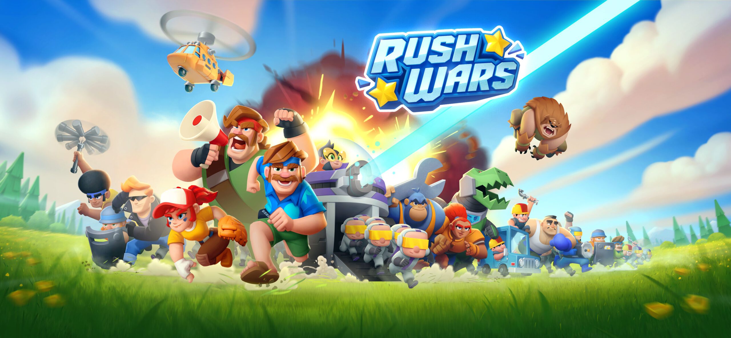 "Rush Wars" von Supercell ist auf iOS und Android in Australien, Kanada und Neuseeland auf den Markt gekommen