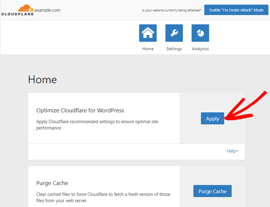Optimieren Sie Cloudflare für WordPress