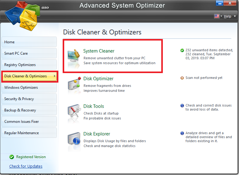 PC Cleaner Software für Windows