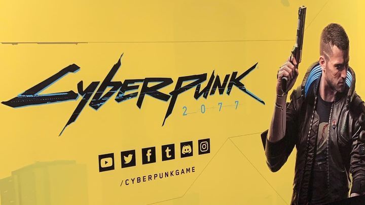 Der Stand von Cyberpunk 2077 auf der E3 2019 sieht aus wie eine futuristische Bar