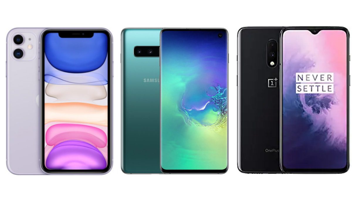 iPhone 11 vs Samsung Galaxy S10 vs OnePlus 7: Price in India, Specifications Compared