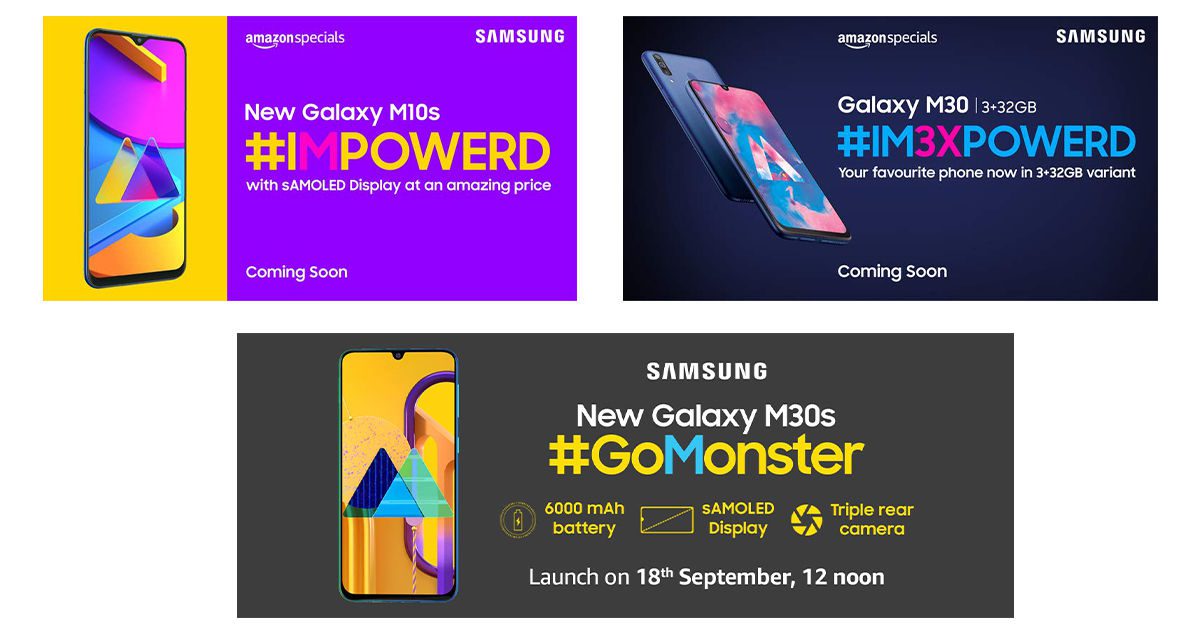 Samsung Galaxy M10s, Galaxy M30s e Galaxy M30 3 Variante de GB RAM disponível em breve na Índia; Aqui estão os dados técnicos vazados 1