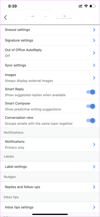 Google Mail Smart Reply2