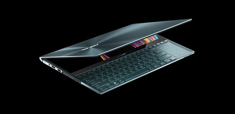 Start der ASUS ZenBook Pro Duo-Tastatur