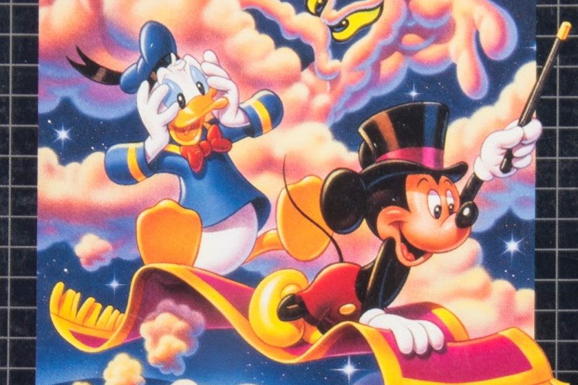 World of Illusion, das unvergessliche gemeinsame Abenteuer von Mickey Mouse und Donald Duck für Mega Drive