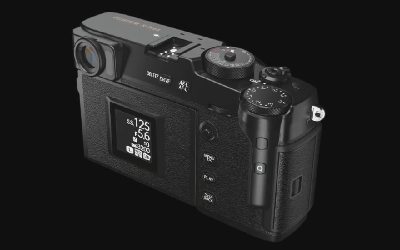 Fujifilm X-Pro3-Kamera mit verstecktem LCD, Hybrid-EVF und Retro-Design
