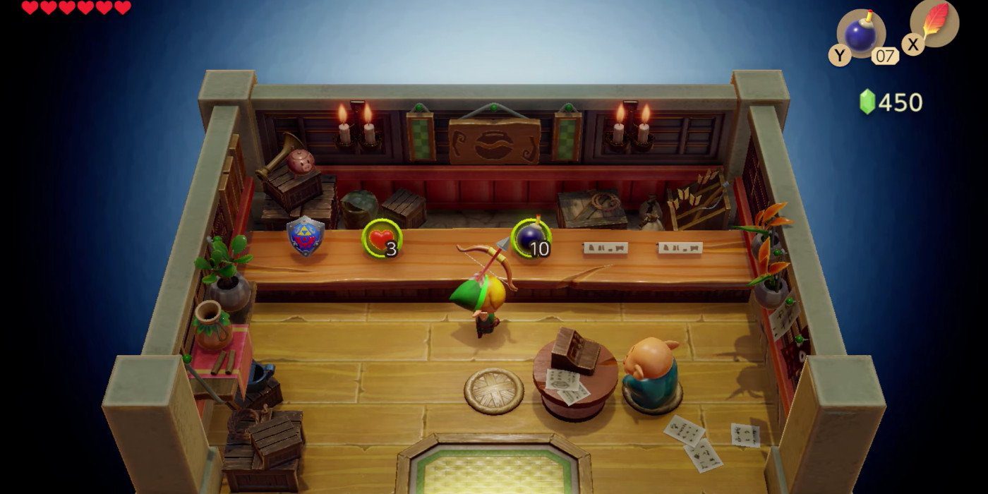 Die Legende von Zelda: Link's Awakening - How to Steal | Spiel Rant