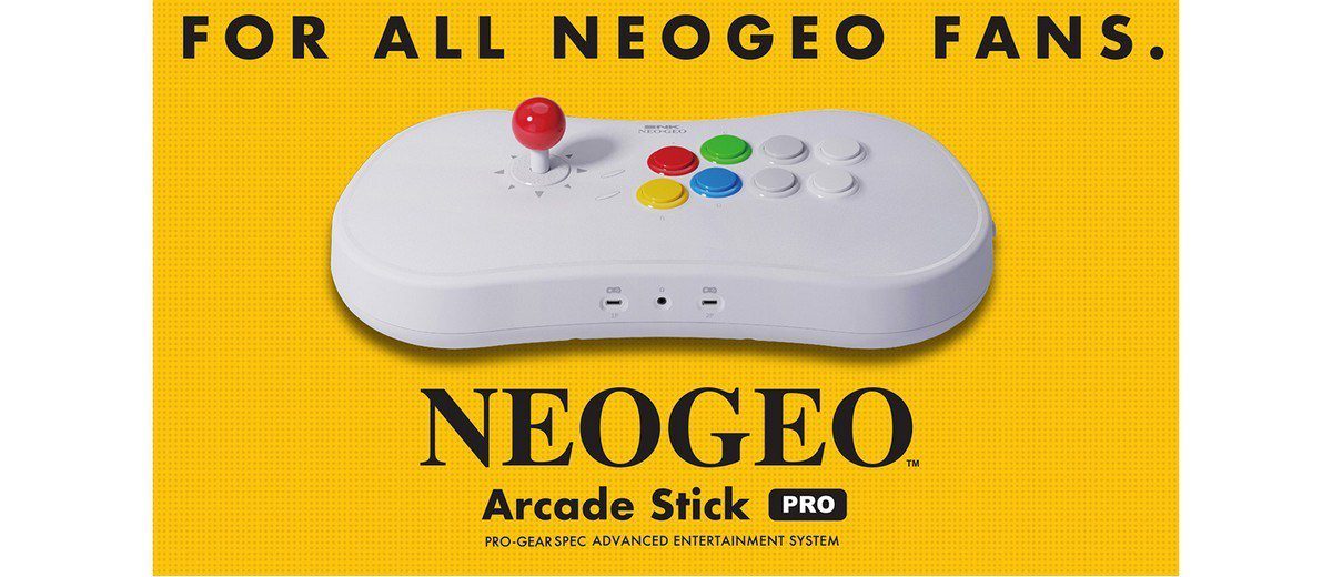 Die neueste Neo Geo-Konsole von SNK ist ein Arcade-Stick mit integrierter Konsole