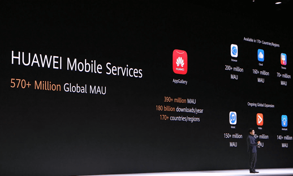 Huawei brachte die Mate 30-Serie mit EMUI 10 auf den Markt und nutzte die App Gallery als Ersatz für Google Play Store