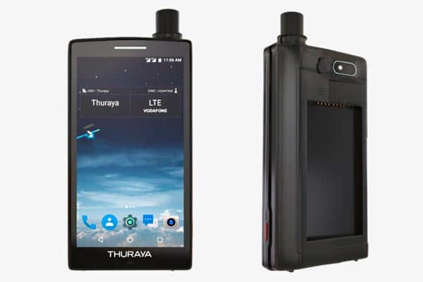 Ich kenne das Thuraya X5-Touch, das einzige Android mit Signal auf fast dem gesamten Planeten