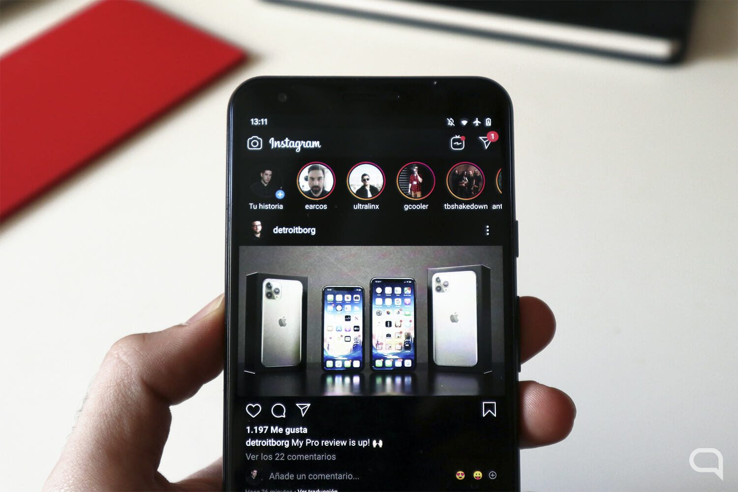 Instagram Starten Sie den Dark-Modus auf Android, um die Vorteile von OLED-Bildschirmen zu nutzen