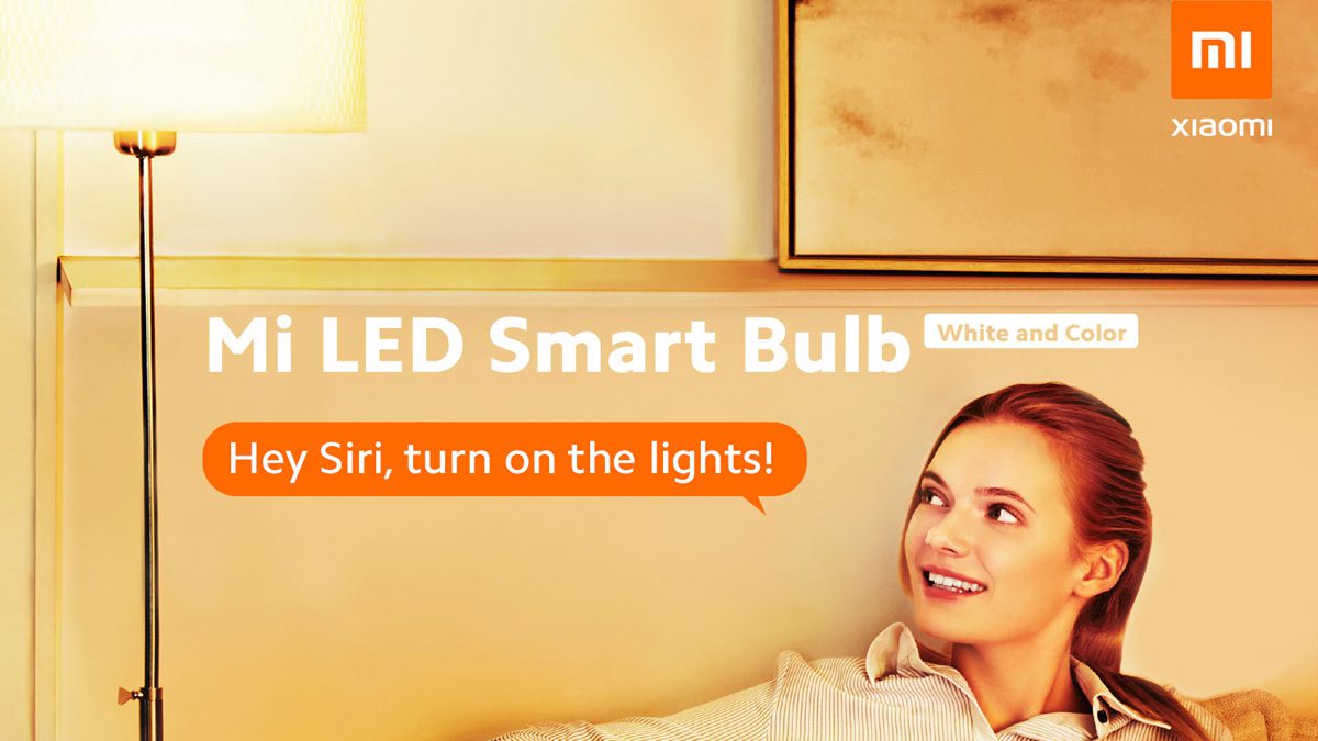 Mi LED Smart Bulb unterstützt HomeKit-Komfort durch Siri 1