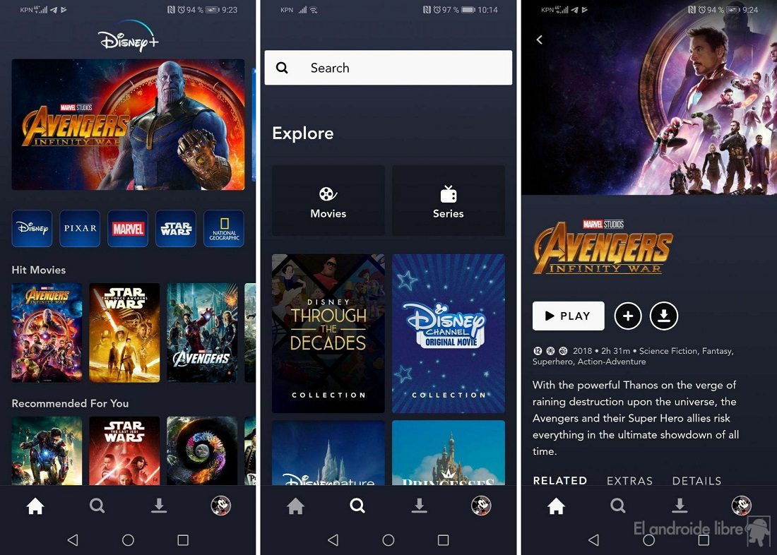 Wir haben Disney + auf Android getestet: Dies ist Disneys Streaming-Service