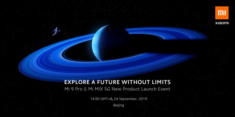 Xiaomi: Mi Mix 5G, Mi 9 Pro 5G, MIUI 11 und Mi TV werden am 24. September offiziell vorgestellt