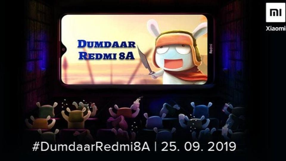Redmi 8A budget phone launch confirmed.