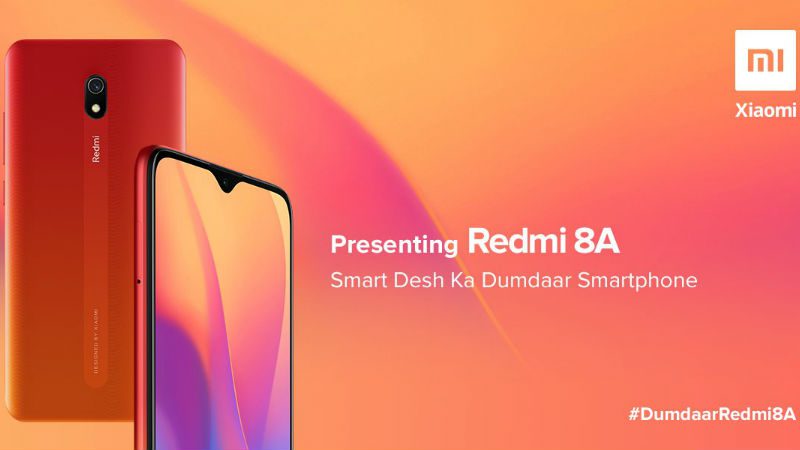 Xiaomi Redmi 8A mit 5000-mAh-Akku, 6,2-Zoll-HD + -Display in Indien eingefÃ¼hrt: Preis, technische Daten