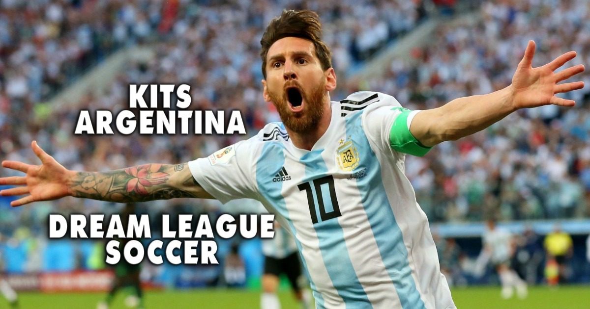 Argentinien Trikots für Dream League Soccer