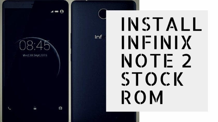 Anleitung zur Installation der offiziellen Firmware für Infinix Note 2 X600