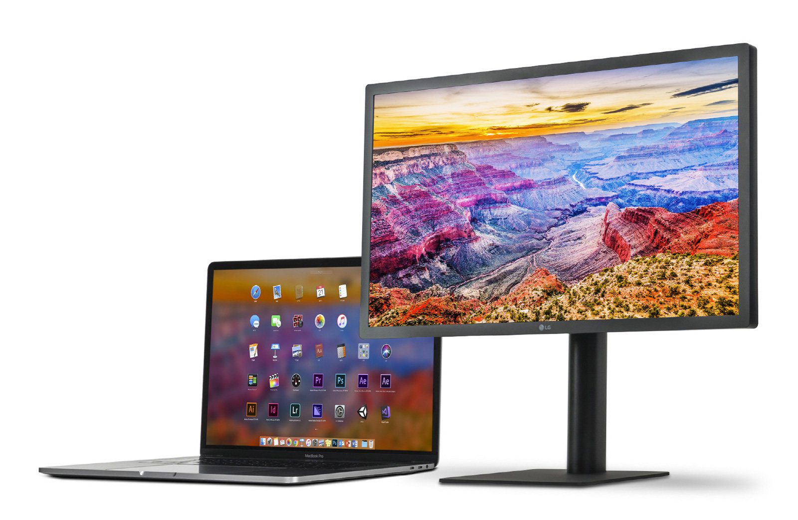 Das neu veröffentlichte LG 5K UltraFine-Display ist mit iPad Pro und Mac kompatibel