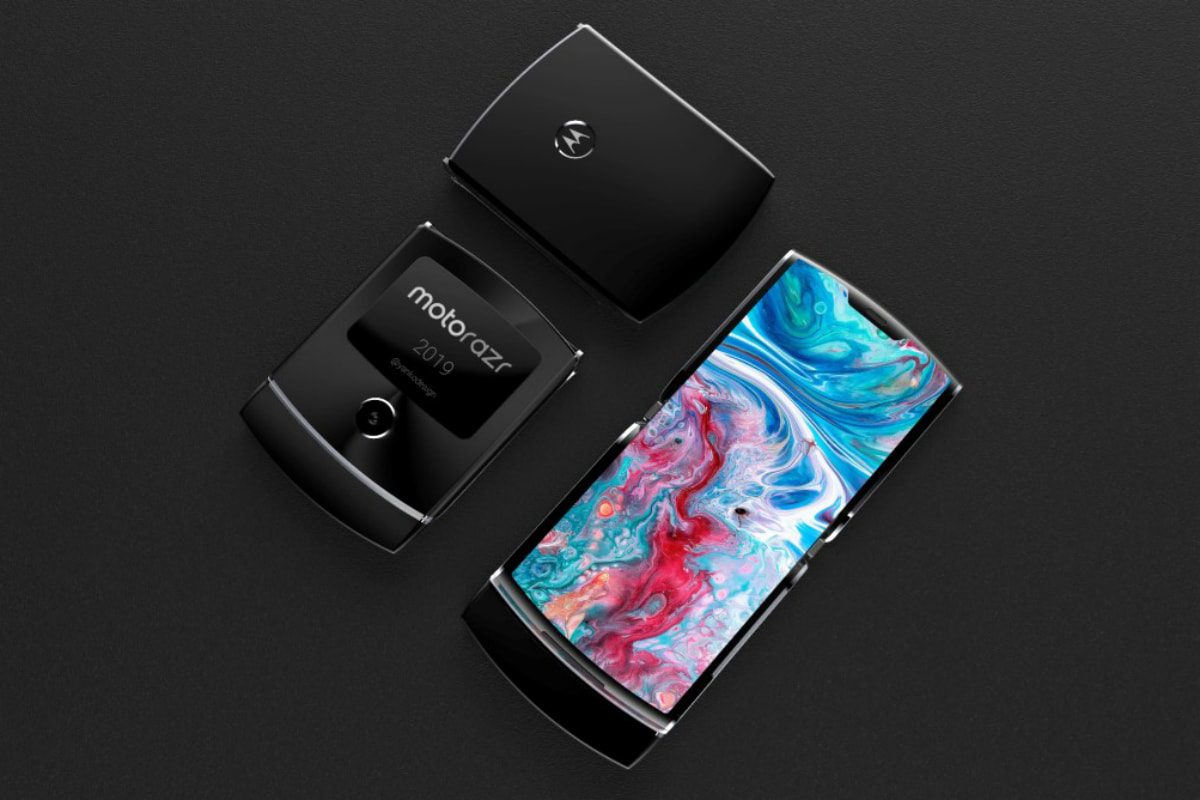 Preis des geneigten Motorola Razr faltbaren Handys, das in Europa eingeführt wird, um ...
