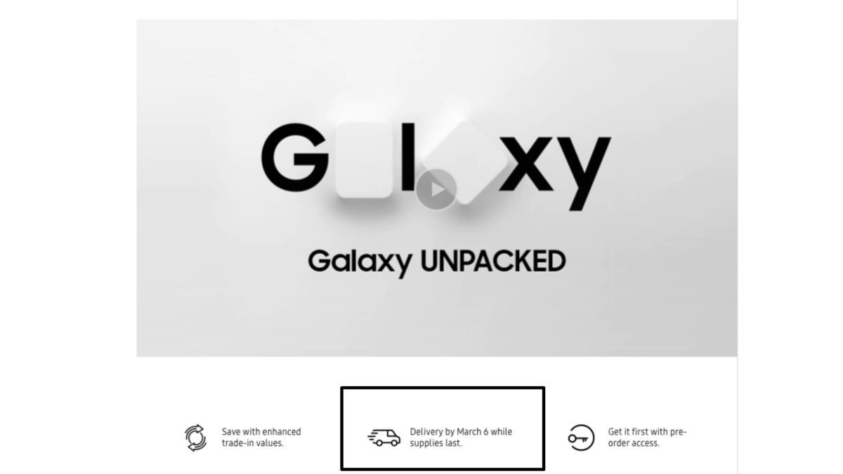 Samsung Galaxy S20: Die Vorregistrierung ist in den USA offen. UU.
